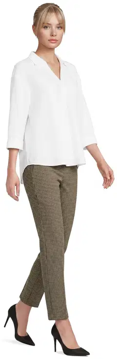 London Fog naisten jaquard-leggingsit 222L263309 - brown aop - 4