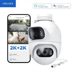 Imilab EC6 Dual 2K+2K WiFi -valvontakamera kahdella objektiivilla ulkokäyttöön CMSXJ68A - 17