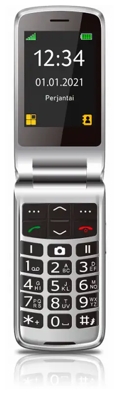Beafon SL645 simpukkapuhelin, musta - 1