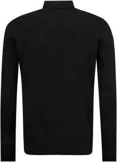 TEX miesten pooloneule puuvillaa I992457 - BLACK 1 - 2