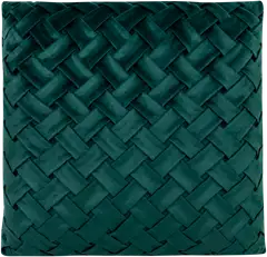 House sisustustyyny Punos 45x45 cm tummanvihreä - 1
