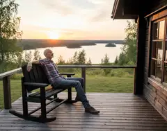 Miljöörakennus jämäkkä kahden istuttava seniorikeinupenkki grafiitin harmaa 116 x 131 x 113 cm - 4