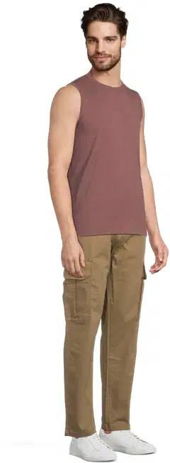 House miesten reisitaskuhousut 202H282505 - Camel brown - 4