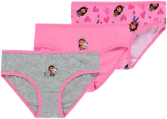 Gabby's Dollhouse lasten alushousut GDCQ00004 3-pack - pink - 1