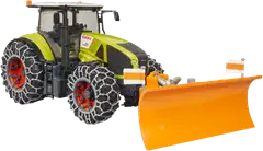 Bruder lelu Claas Axion 950 traktori lumiketjuilla ja auralla - 2