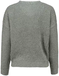 Hailys naisten neuletakki Pi44pa - khaki marl - 3