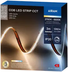 Airam COB LED Strip CCT Led-nauha 24V IP20 3m - 2