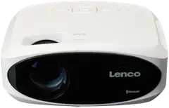 Lenco Full HD LCD-projektori Bluetooth audio yhteydellä LPJ-900WH valkoinen - 4