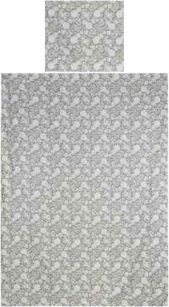 Xtra pussilakanasetti Sienna 150x210 cm harmaa - 1