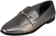 TEX naisten loaferit I965531 - Silver - 1