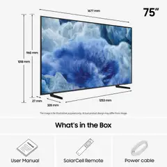 Samsung 75" 4K UHD QLED Smart TV TQ75Q8F - 14