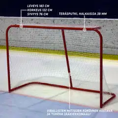 2 x jääkiekkomaali, virallinen koko - 2