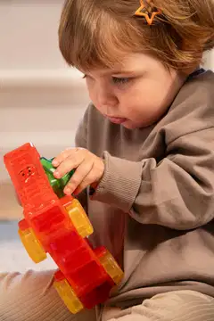 Jelly Blox Lil' Jellies Jelly Fire Truck -vauvalelu - 12