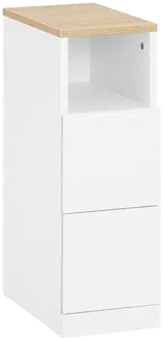 SoBuy yöpöytä valkoinen FBT149-WN - 1