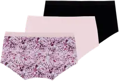 Danskin naisten hipsterit 210D332550 3-pack - Multicolor - 2