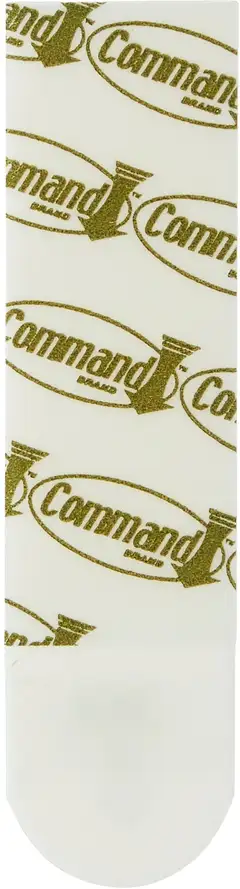 Command™-taulunkiinnityspalat 17204WHI-12-UKN-VP, valkoinen, keskikokoinen, 12 paria (24 palaa), säästöpakkaus - 6
