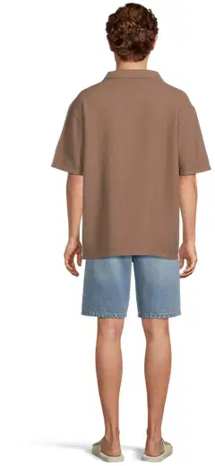 WKLY. miesten lyhythihainen paita 194W152605 - Brown - 3