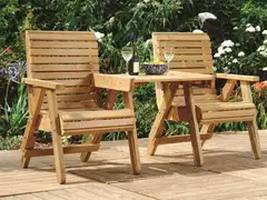 Carita taso Elli tuoliin 70cm, kestopuu vihreä - 3