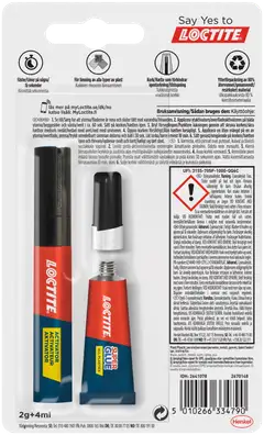 Loctite pikaliima muoville 2g+4ml - 3