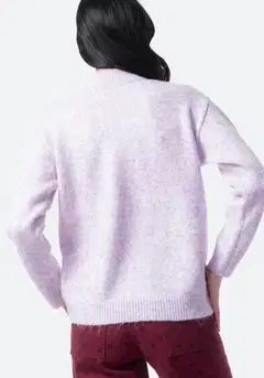 TEX naisten neulepusero I291429 - PINK - 3