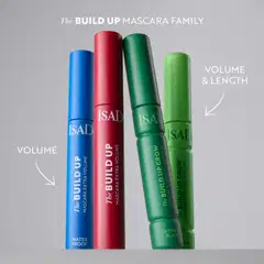 Isadora The Build Up Grow Length & Volume Mascara 02 Intense Black 10 ml - Black - 11
