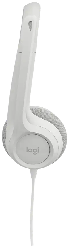 Logitech PC kuuloke H390 USB - valkoinen - 6