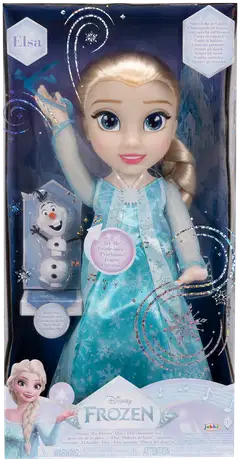 Frozen-leikkisetti laulava Elsa-nukke 38 cm - 1