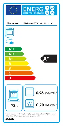 Electrolux Induktio lattialiesi LKI6489NOX 60cm teräs - 7