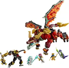 LEGO® Ninjago 71868 Wyldfyren muuntautumiskykyinen lohikäärmerobotti - 2