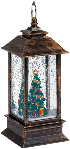 House pöytäkoriste Lumisadelyhty 12,5 cm LED - 2