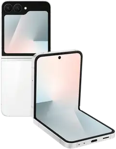Samsung älypuhelin Z Flip7 FE 128 GB valkoinen - 1