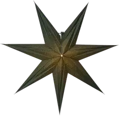 Star Trading paperitähti Holly 60 cm vihreä - 1
