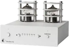 Pro-Ject Levysoitinesivahvistin Tube Box S2 hopea - 1