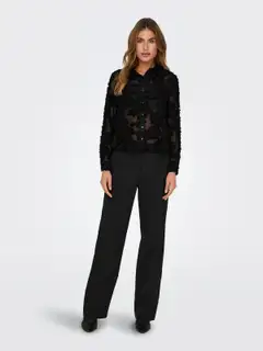 JDY naisten juhlapaita Jdymaia - BLACK - 5