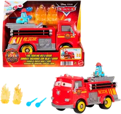 Cars Radiator Springs Race & Rescue Fire Fighting Red & Guido - 1