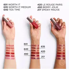 L'Oréal Paris Hyaluron Lip Stain Serum Worth it 5 ml - Smokey Mauve - 7