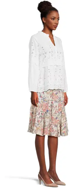 Margaux Riviera naisten pusero SDSL-SS26-02 - WHITE - 4