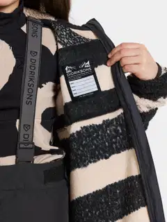 Didriksons Exa pr fz 2 junior piletakki - Path L Black - 7