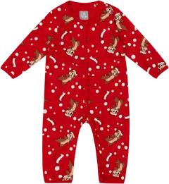 Disney vauvojen pyjama Tiku & Taku Joulu - RED - 1
