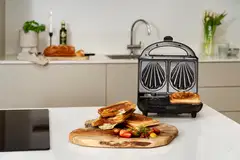 OBH Nordica Toasty voileipägrilli 700 W, musta 6900 - 7