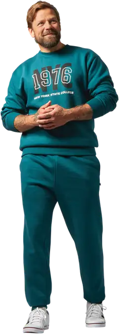Cheetah miesten collegehousut CMP3705 - Galactic Teal - 4