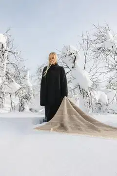 Lapuan Kankurit huopa Aika 130x180 cm valkoinen/beige - 2