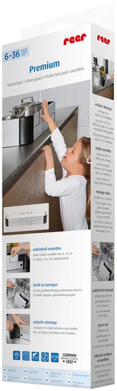 Reer säädettävä liesisuoja 44-65 cm - 5