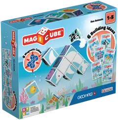 Geomag Magicube Merieläimet -magneettirakennussetti 11 osaa - 1