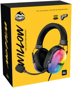 5060 WILLOW RGB GLOW USB pelikuulokkeet - 3