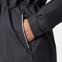 Helly Hansen naisten kevytvanutakki pitkä Westport Ins Coat - ebony - 8