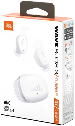 JBL langattomat vastamelunappikuulokkeet Tune Buds 3, valkoinen - 8