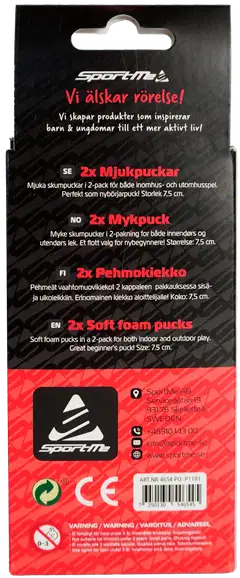 SportMe pehmeät kiekot 2 kpl - 3