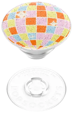 Popsockets puhelinpidike PopGrip Glitter Retro Disco - 7