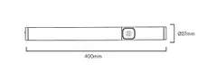 Airam Cabiround kaapistovalo 40cm 3CCT 210lm - 3